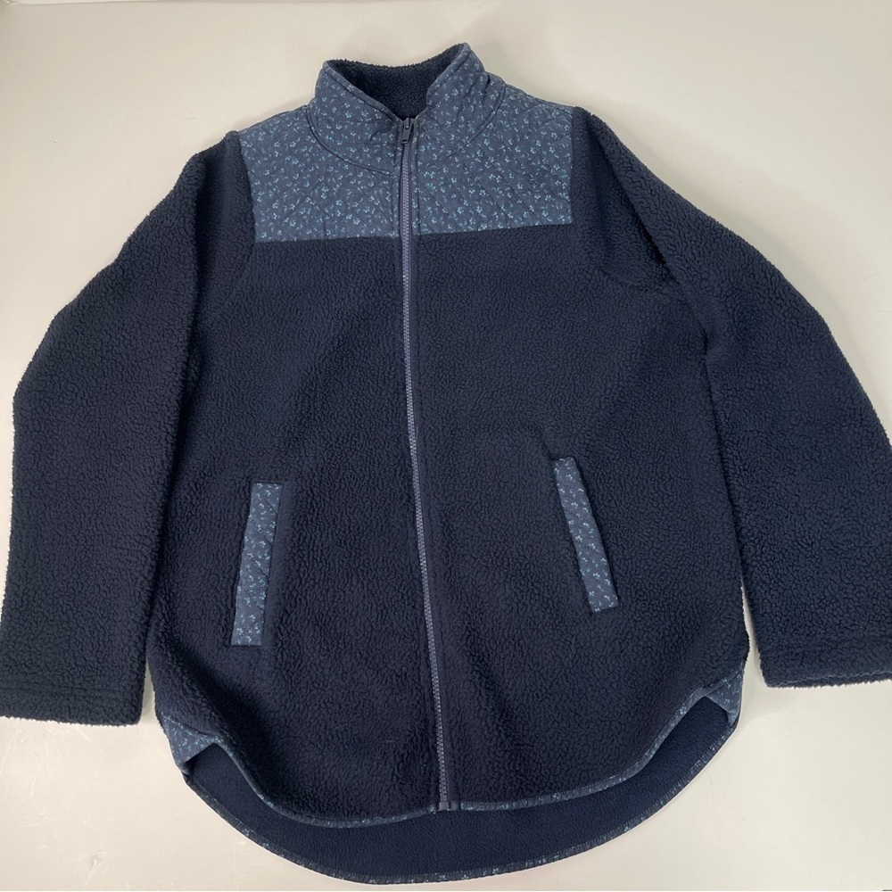 Madewell Sherpa Quilted Jacket Ditsy Floral Extra Small - Picture 4 of 15